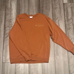 Stony Clover Lane Women’s Burnt Orange Nashville Sweatshirt - L/XL